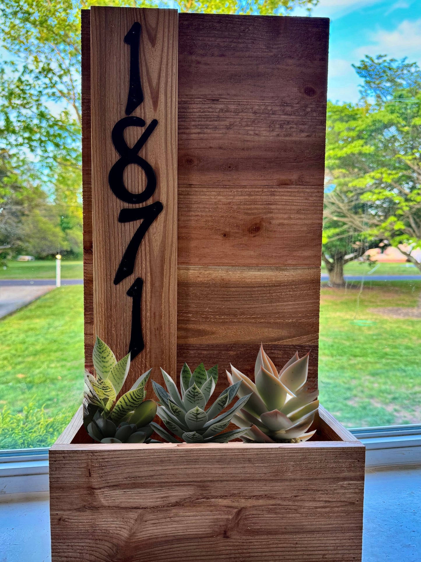 House Number Sign