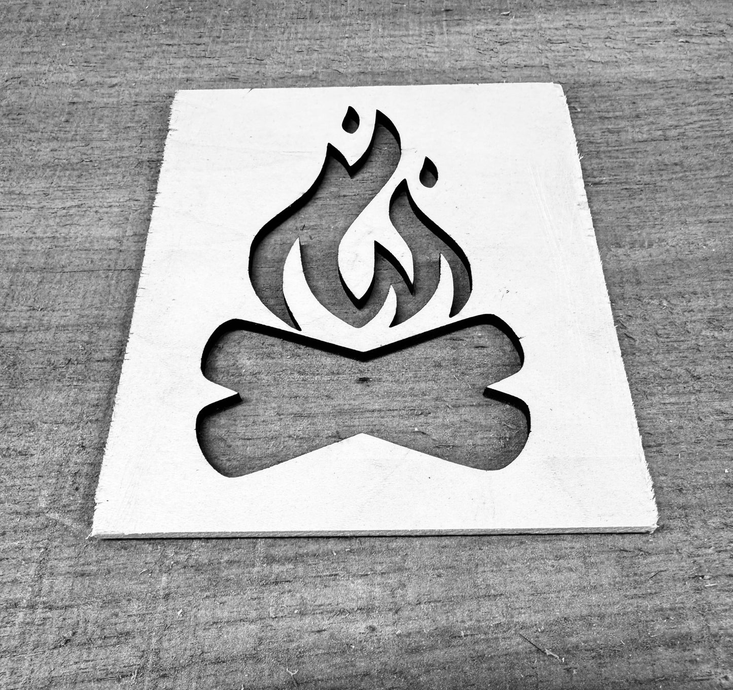 Stencil - Bonfire