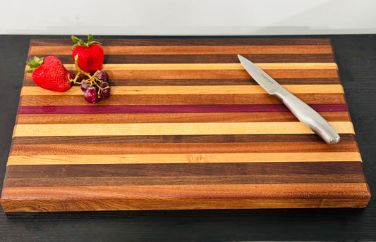 Zebra Pattern Cutting Board