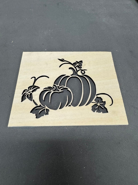 Stencil - Pumpkin Patch