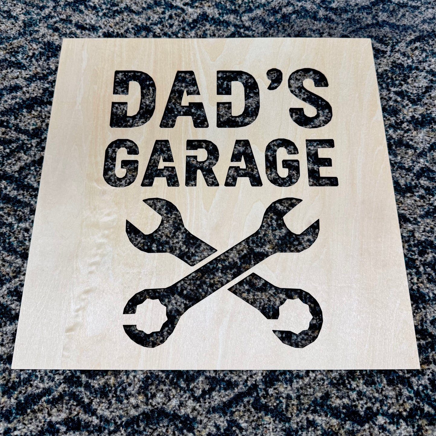 Stencil - Dad’s Garage