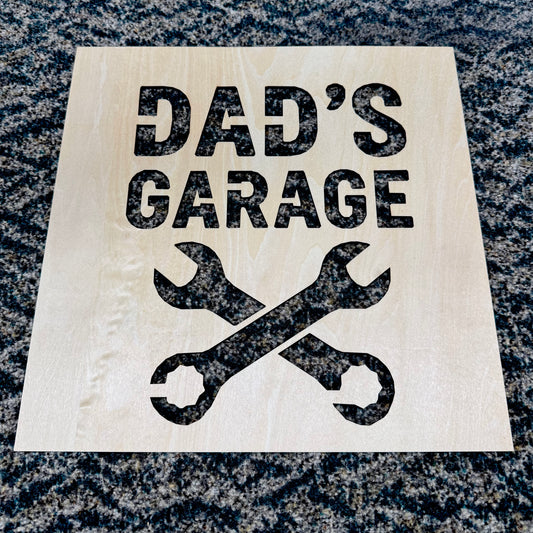 Stencil - Dad’s Garage