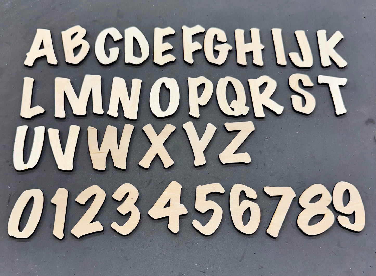 Stencil - 2” Marker Font