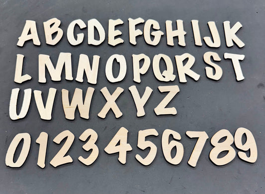 Stencil - 2” Marker Font