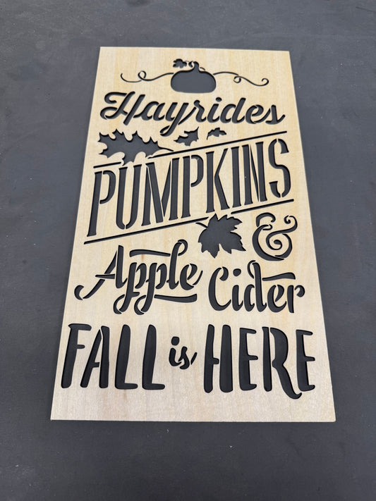 Stencil - Fall is Here